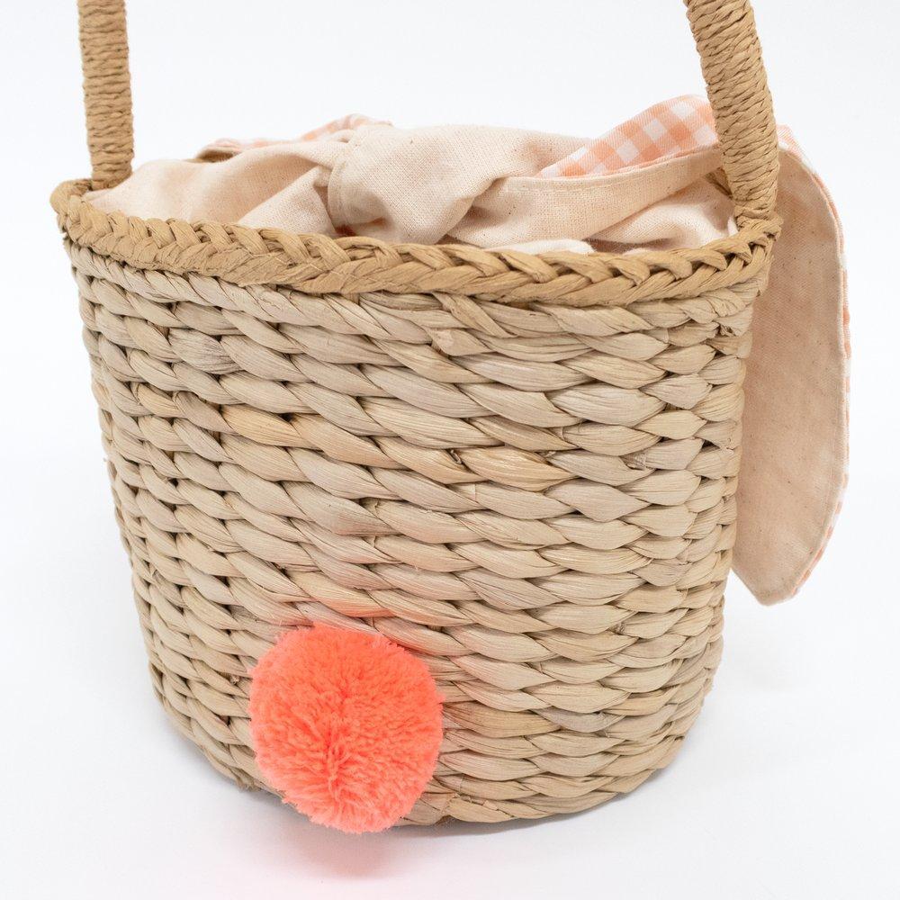 Meri Meri Bunny Woven Straw Bag