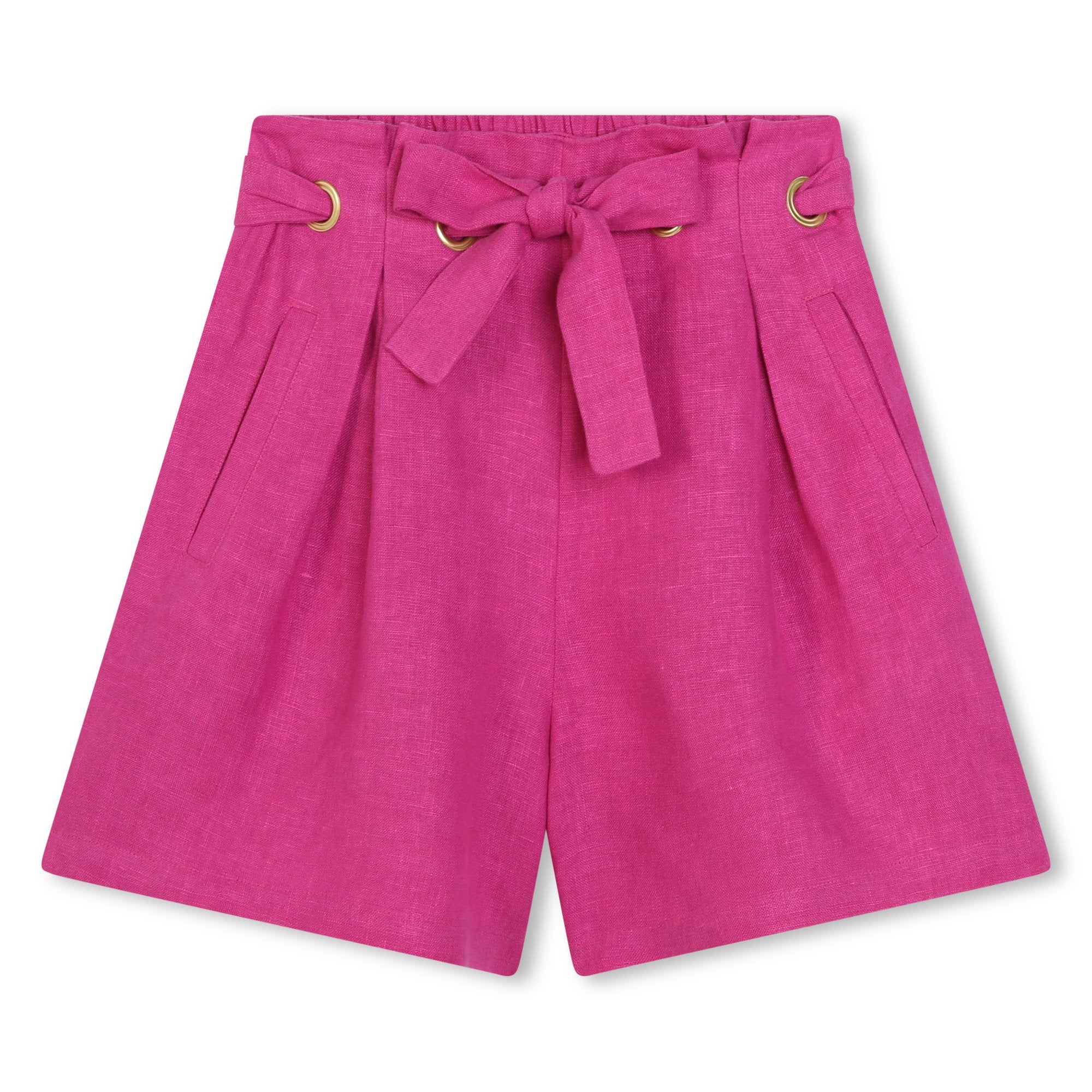 Chloé  Pink Linen shorts