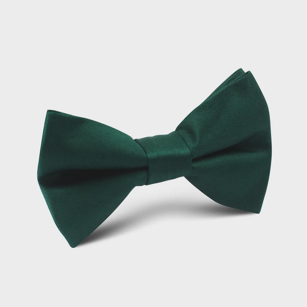 Otaa Kids emerald green cotton bow tie