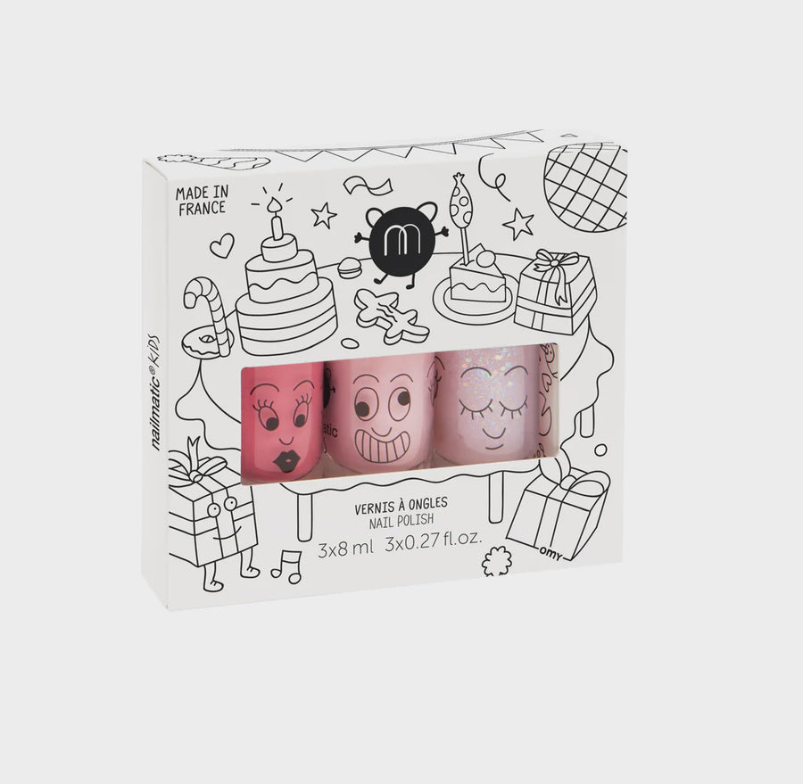 Nailmatic Set of 3 Nail Polishes PARTY