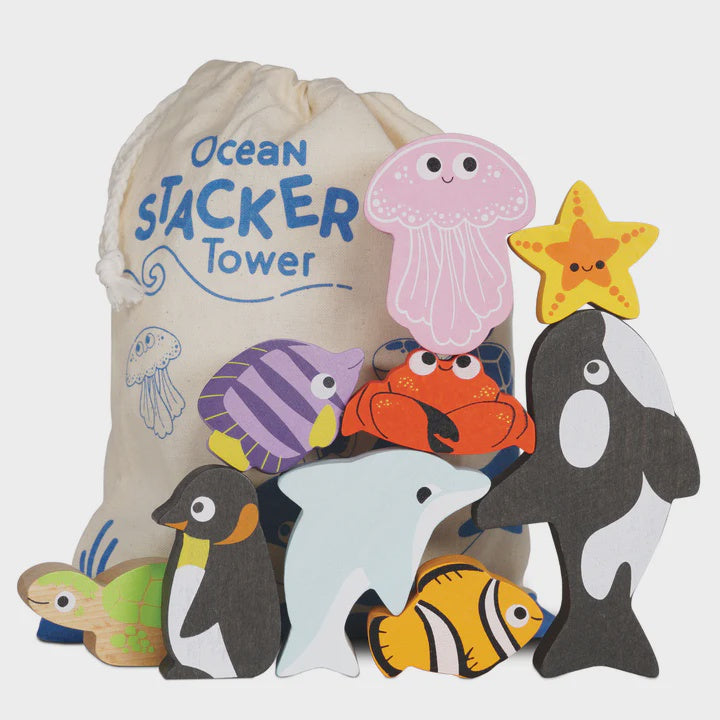 Le Toy Van Ocean Stacker & Bag