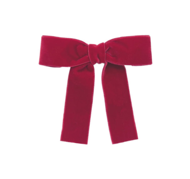 Olilia Large Velvet Bow