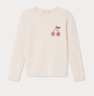 Bonpoint Brunelle Sweater pale pink