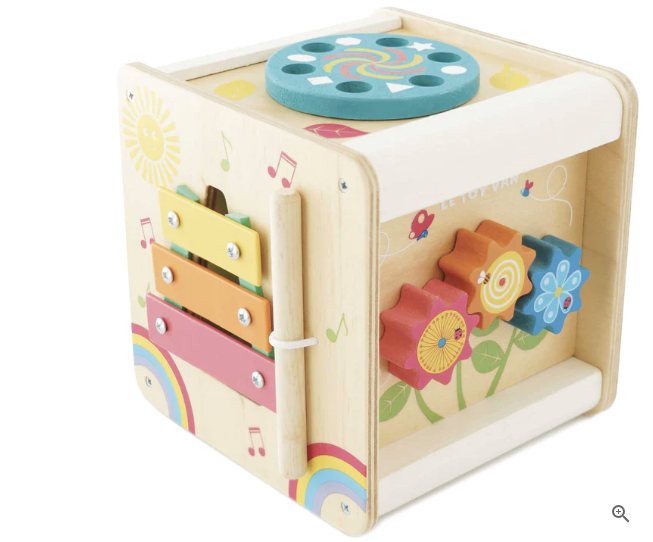 Le Toy Van  Activity Wooden Cube