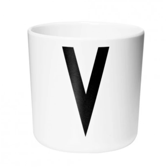 Design Letters Melamine Cup