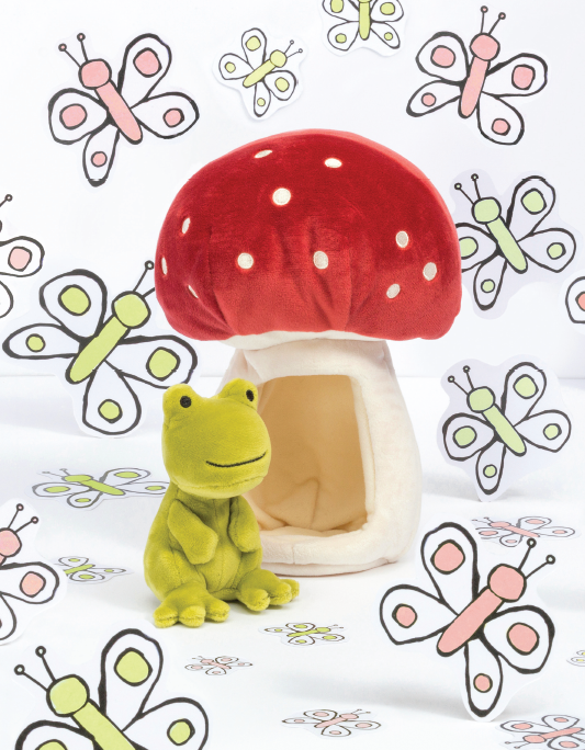 Jellycat Forest Fauna Owl Bear Frog