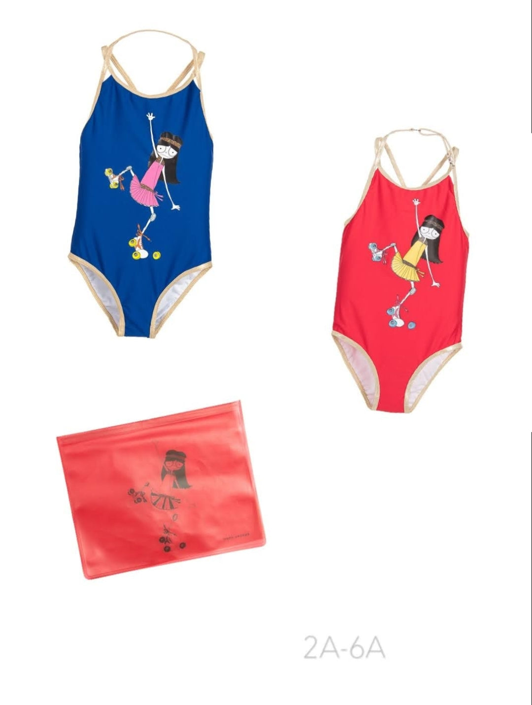 Little Marc Jacobs Girl Swimsuit