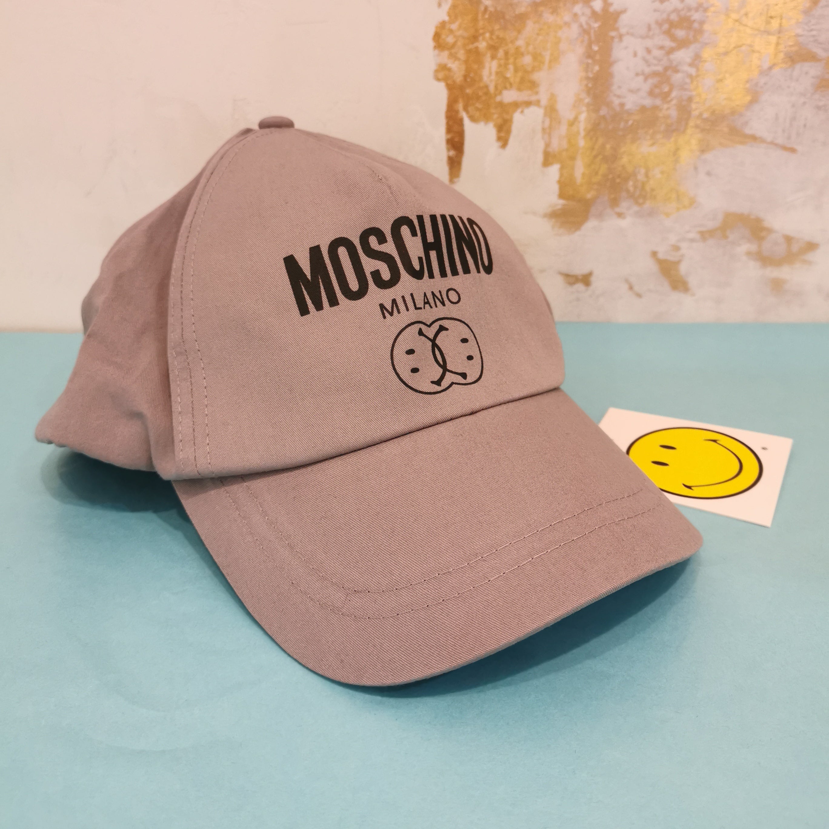 Moschino Mini Me Baseball Hat Milano Smiley