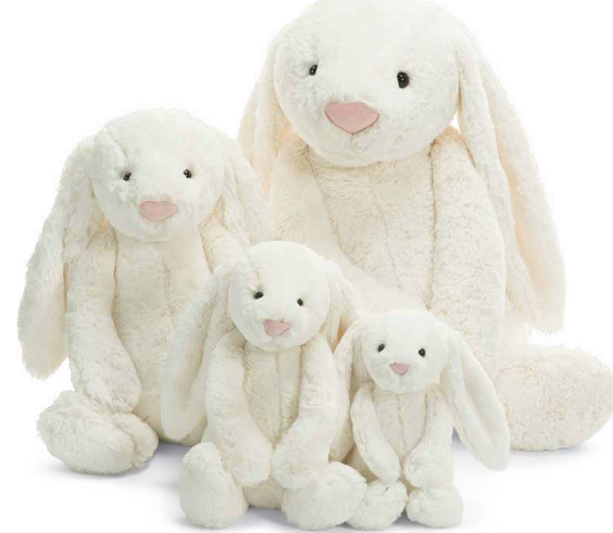 Jellycat cream bunny online