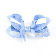 Olilia Designs Clip Classic Bow with Crystals Small