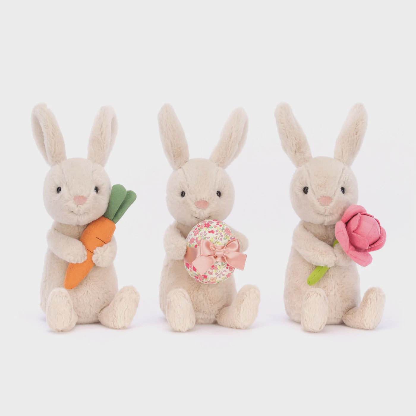 Jellycat Bunny with Carrot with Egg with Peony