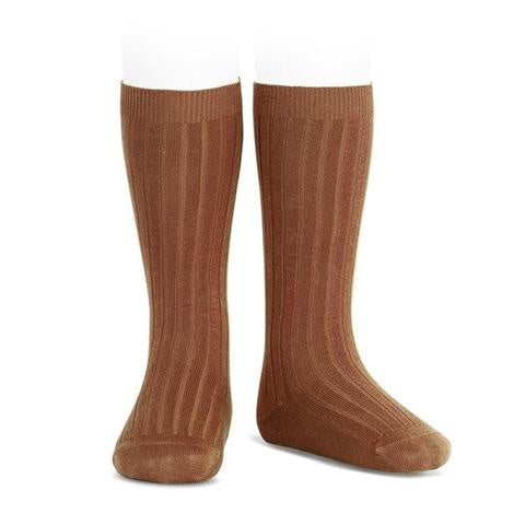 Cóndor Basic Rib Knee High Socks 2.016 Col 696