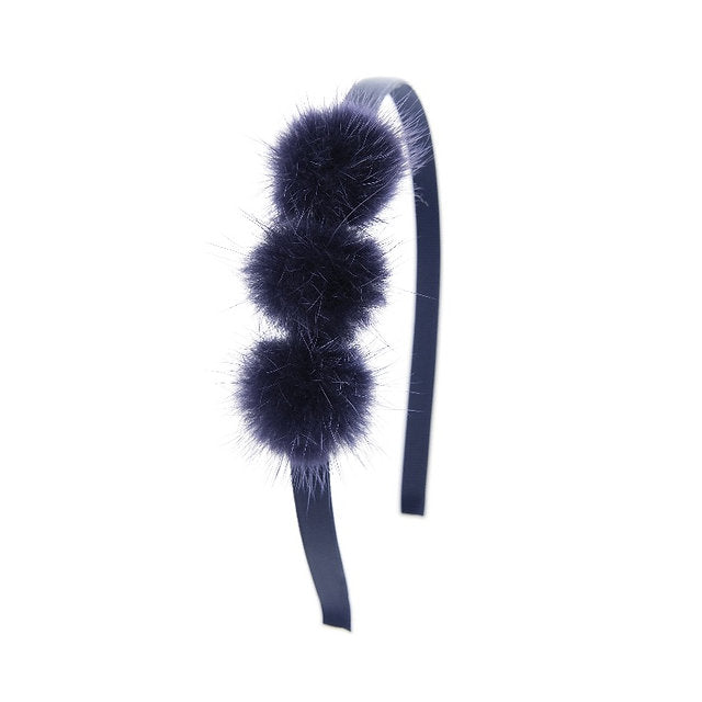 Olilia Designs Hard Hairband Mink Trio