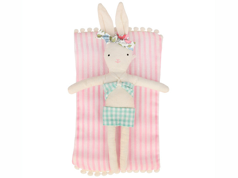 Meri Meri Caravan Bunny Mini Suitcase Doll