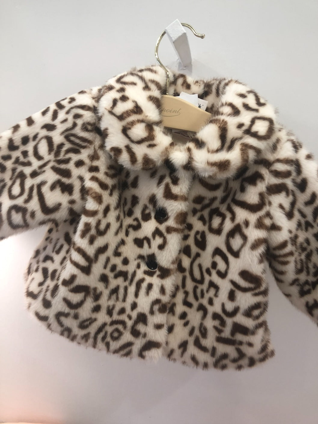 Bonpoint Douceur Coat Leopard
