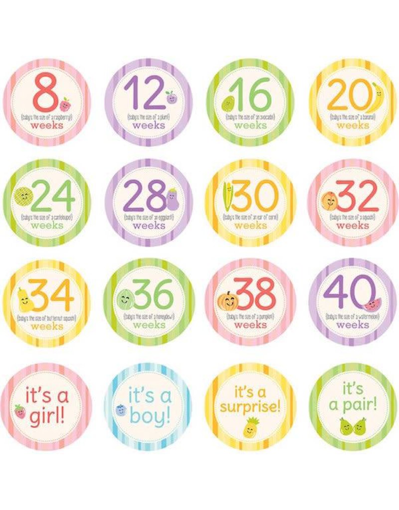 Pearhead Pregnancy Belly Stickers