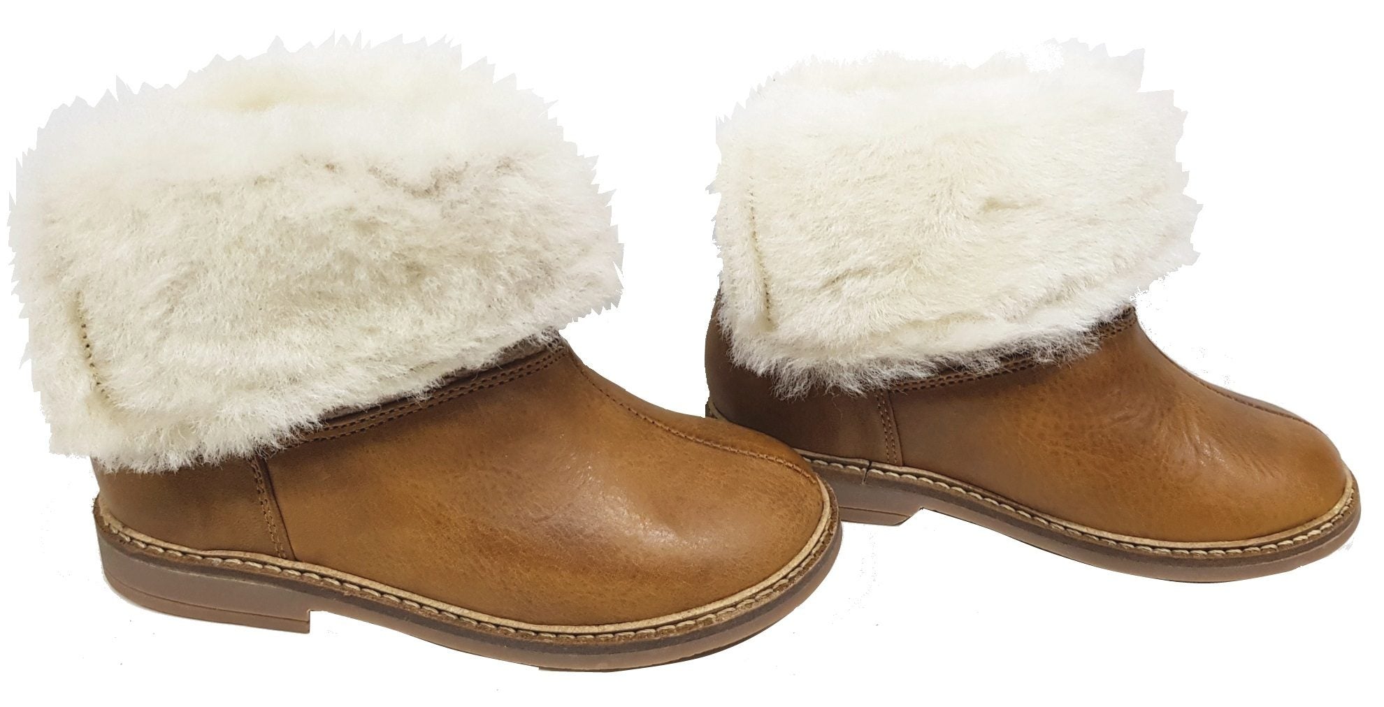 Pom d'Api Retro Chabraque Camel/White Boots