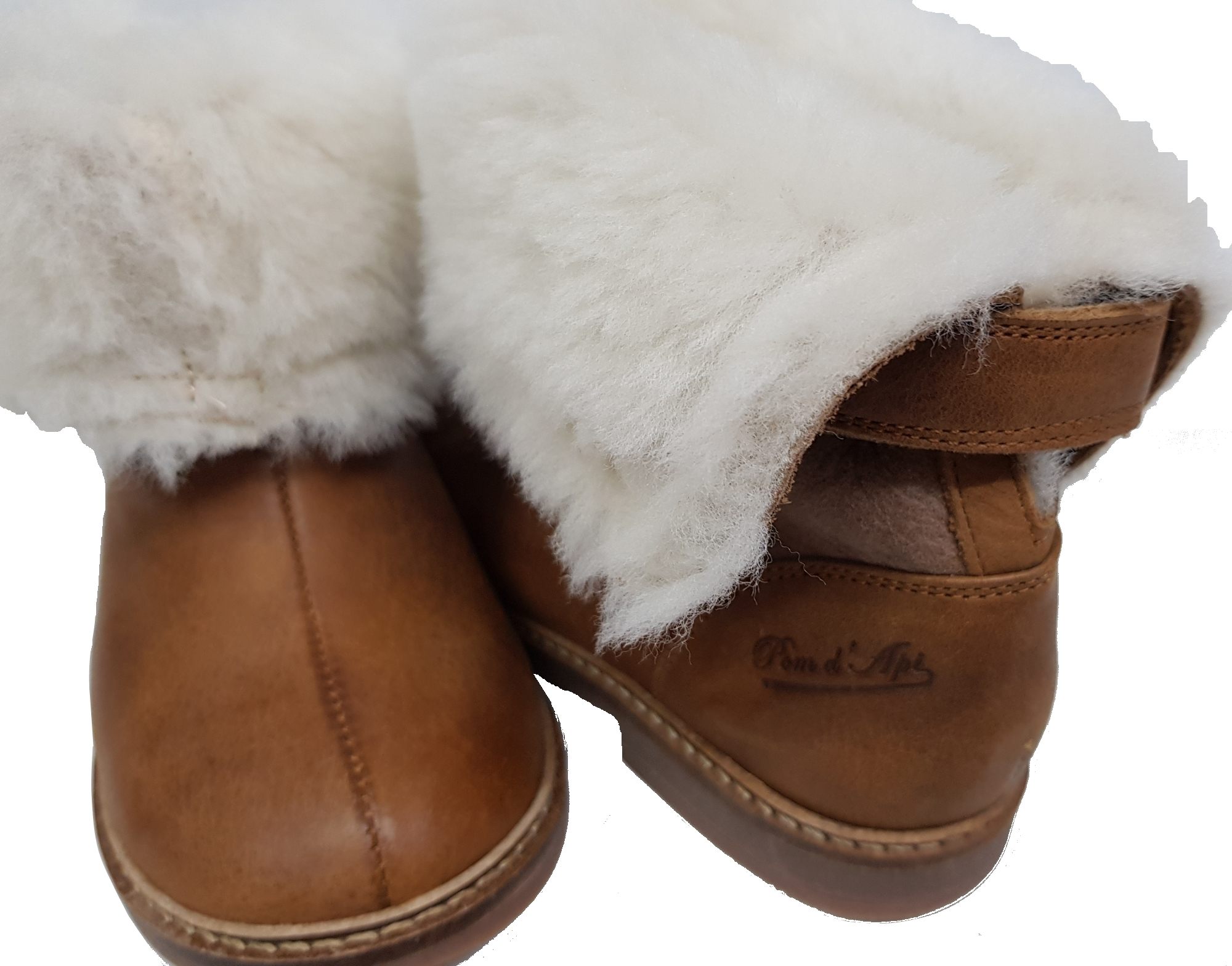 Pom d'Api Retro Chabraque Camel/White Boots