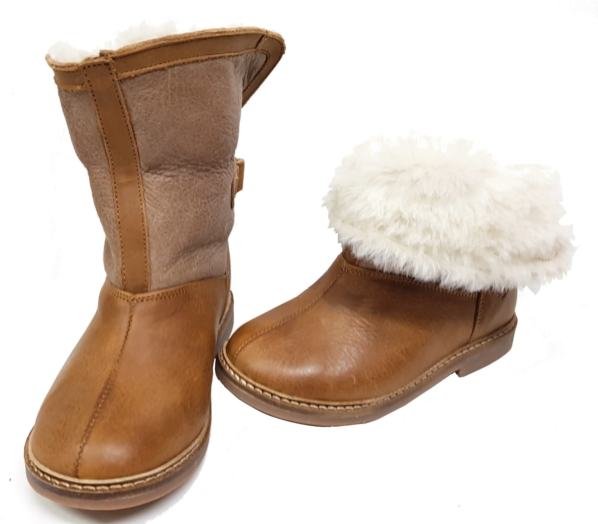 Pom d'Api Retro Chabraque Camel/White Boots